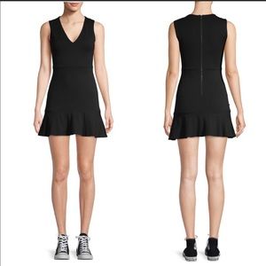 Alice + Olivia black mini dress